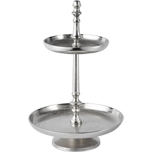 Soporte para Tartas de Metal Elegante y Resistente de 5 Niveles, Chapado en Níquel, Perfecto para Bodas, Fiestas y Exhibición de Postres, Duradero - Product Image 5