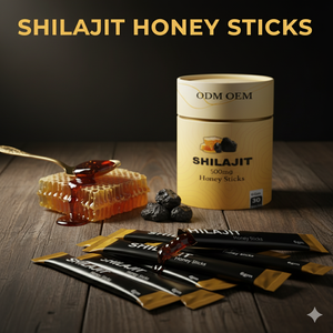 Himalaya Shiljait Stick 500mg 6gm Sachet Mango Flavour Private Label Gold Pure Himalayan <b>Shilajit</b> <b>Resin</b> <b>Shilajit</b> Honey Sticks - Product Image 2