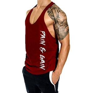 Camiseta sin mangas de talla grande para hombre con logotipo de diseño OEM a la venta, la última camiseta sin mangas de talla grande para hombre con estilo y a la moda en MOQ bajo - Product Image 2