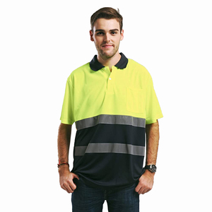 La mejor alta calidad Hi Viz Polos Tallas grandes Ling longitud Transpirable/Polos de secado rápido hechos en Pakistán - Product Image 3