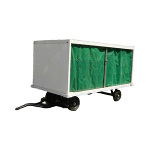 Chariot à bagages fermé pour aéroport, destiné aux bagages des compagnies aériennes - Product Image 2