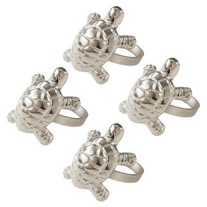 Hot Selling Handmade Aluminum Wedding Turtle Shaped <b>Napkin</b> Ring for Table Decoration Best Quality Handwoven <b>Easter</b> <b>Napkin</b> Ring - Product Image 5