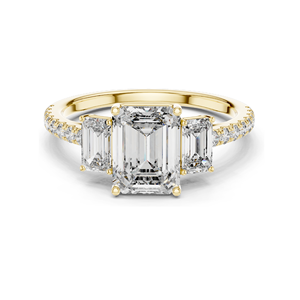 Anillo de Diamante de Laboratorio Redondo Brillante de 2.542 CT para Mujer, Claridad VVSVS EF, Diamante de Laboratorio CVD, Oro de 18K, 14K, 10K y Plata 925 - Product Image 1