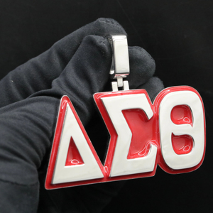 Colgante de Acero Inoxidable Personalizado con Diamantes de Imitación CZ, Estilo Hip Hop - Product Image 1