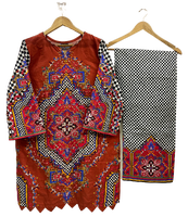 Ventes en gros de robes Kurtis en coton pour femmes, prêtes à porter, modestes, chaudes, pour tous les jours, avec dentelle, pantalons courts et longs, grandes tailles pour les fêtes