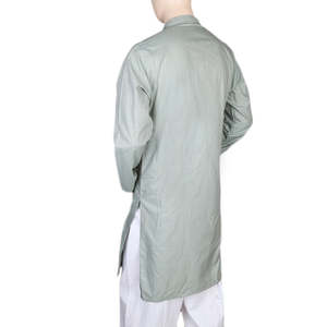 Mashriq Slim Fit <b>Kurta</b> For <b>Men</b> - L Green - Product Image 4