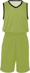 Conjunto de Uniforme de Baloncesto Reversible y Transpirable Unisex OEM, Ropa Deportiva de Equipo con Estampado por Sublimación Personalizado - Product Image 2