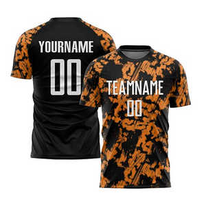 Men's Purple <b>Soccer</b> Wear Personalized Polyester Breathable And Quick Dry Full Kit Set Custom Football Uniforms - Product Image 4