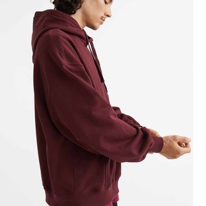 Pull à capuche personnalisé avec poche kangourou pour homme, vente en gros - Product Image 5