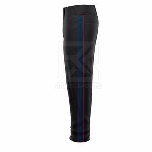 Vêtements de sport Pantalon de baseball couleur personnalisée Pantalon de baseball à séchage rapide Coupe ajustée Pantalon de baseball pour homme - Product Image 3