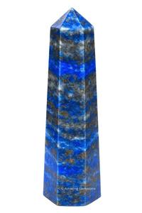 Cristaux magiques les plus vendus, tour/obélisque en lapis-lazuli naturel, 2-4 pouces, jeu de couleurs, poli pour la sagesse et l'approche spirituelle - Product Image 4