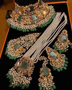 Conjuntos de joyería de moda chapados en oro de 18 quilates de acero inoxidable para mujer de primera calidad de 3 piezas superventas al por mayor para bodas y fiestas - Product Image 5