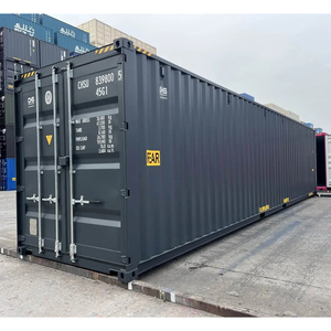 Conteneur High Cube de 40 pieds de haute qualité, unité de stockage de marchandises en acier durable pour entrepôt commercial et fret international - Product Image 5
