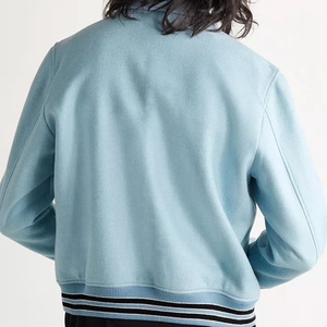 Chaqueta bomber de béisbol para hombre, chaqueta ligera de manga larga con botones y letras para hombre - Product Image 2