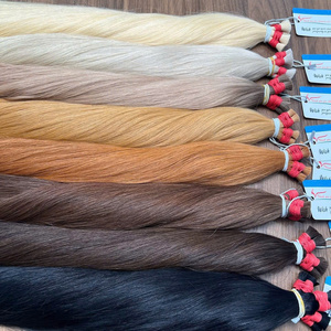 Cabello Vietnamita Virgen Natural Liso en Paquetes a Granel, Color Personalizado Premium 2025, Calidad Virgen para Compradores Mayoristas - Product Image 4