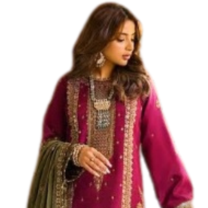Venta caliente de alta calidad de diseño personalizado Punjabi Salwar Kameez ropa de fiesta de noche de seda transpirable para adultos para bodas Otros - Product Image 4