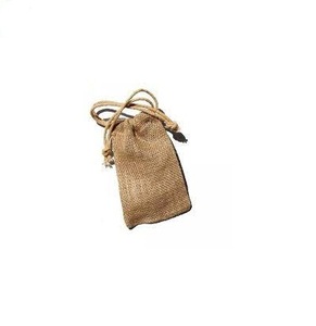 Sacs en jute naturel pur de taille moyenne avec nœud de corde sacs à usage quotidien de luxe de qualité supérieure fins d'épicerie légers - Product Image 5