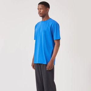 Camiseta holgada de cuello redondo para jóvenes de media manga informal a la moda, camiseta para hombre, tendencia de verano de manga corta - Product Image 1