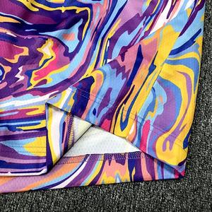 Short en maille unisexe décontracté, imprimé en sérigraphie, uni, 100% polyester, inspiré des designers, pour l'été - Product Image 6