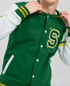 Wholesale Custom Unisex Varsity Letterman Jackets with Embroidery Patches, Breathable Fabric, Full Sleeves College & Youth Style - Product Image 5