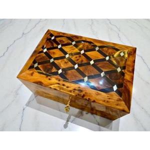 Artesanía de Madera de Tuya Marroquí de Lujo, Hecha a Mano, Raíz de Tuya Natural, Decoración Tradicional Marroquí para el Hogar, Regalo - Product Image 1