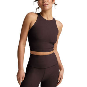 Haut de yoga pour femmes, vêtements de sport de haute qualité, service OEM, dernier design, haut de yoga pour femmes de qualité supérieure - Product Image 1