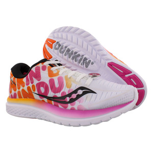 Zapatos Saucony Kinvara 10 para Mujer Color: Blanco/Rosa/Naranja 100% Auténticos - Product Image 5