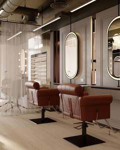 Station de manucure moderne, mobilier de salon de beauté de luxe, décoration complète du magasin, design professionnel personnalisé pour salon de manucure - Product Image 4