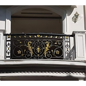 Améliorez votre maison avec un design de balcon moderne en fer/fer forgé et des idées uniques de balustrades et de décorations. - Product Image 1