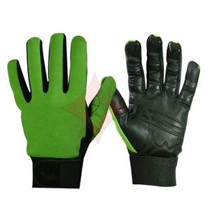 Guantes de moto hechos a medida Cuero de primera calidad Color personalizado Unisex Casual Uso al aire libre Protección UV Transpirable Ajuste ajustable - Product Image 1