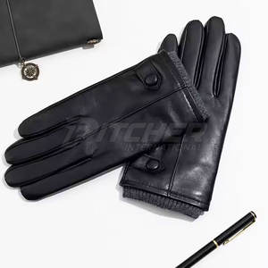 Nouveauté Meilleure vente Haute qualité Écologique Léger OEM Personnalisable Écran tactile Gants en cuir Hiver Chaud Extérieur - Product Image 4