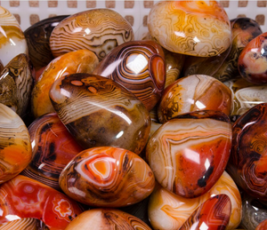 หินอาเกตสีแดงคุณภาพสูงจากธรรมชาติหินคริสตัลบําบัดขายจํานวนมากโดย ALIF คริสตัลและอาเกต - Product Image 4