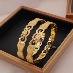 <b>Gold</b> Brass Bangle Fashion Bangle <b>Bracelet</b> Fashion Jewelry <b>Bracelets</b> High Quality Ladies Hand Jewelry Bangles Factory Price - Product Image 1