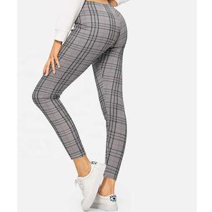 Mallas personalizadas de Fitness para mujer, Leggings ajustados de cintura alta, transpirables, 80% poliéster, 20% Spandex - Product Image 6