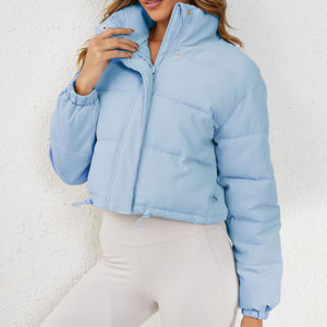 Veste matelassée de qualité supérieure, design matelassé, hiver, duvet, mode, grande taille, chaude, fermeture éclair, sport, veste gonflée personnalisée en duvet, femme, 2026 - Product Image 5