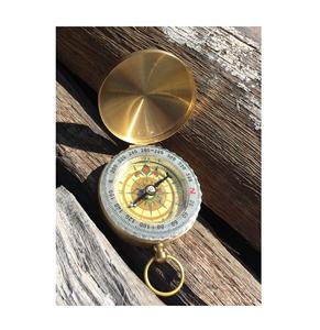 Premium Brass Nautical <b>Compass</b> Built For Accuracy Collectors <b>Navigation</b> Enthusiasts Desk Decor Home Office Study Display - Product Image 1