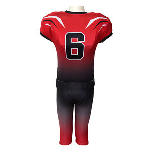 Uniformes de fútbol americano de sublimación personalizada de alta calidad, nuevo diseño, equipo deportivo para jóvenes - Product Image 2