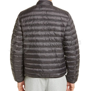 High Standard Plus Size Men Casual Zipper Plain Dyed Breathable <b>Windproof</b> Eco-Friendly Waterproof Winter Turtleneck Puffer - Product Image 4