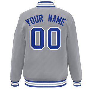 แจ็กเก็ตเบสบอลแฟชั่นใส่ได้ทั้งชายและหญิงแจ็กเก็ตเบสบอลผ้าโพลีเอสเตอร์ซับในผ้ากำมะหยี่ปักลาย - Product Image 2