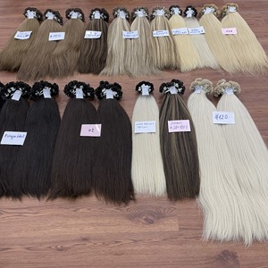 Buena oferta para cabello natural liso a granel de varios colores de aspecto natural - Product Image 1