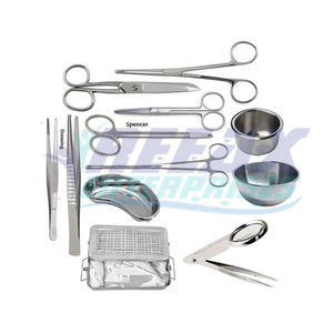 Outils de soins de chirurgie d'usine en gros Taux de haute qualité Propre logo Ensembles d'instruments de pansement chirurgical par REEAX ENTERPRISES - Product Image 1