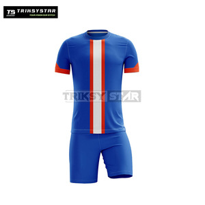 Uniforme de Fútbol para Hombre, Corte Ajustado, Logotipo Personalizado, Conjunto de Fútbol Transpirable de Secado Rápido, Pantalones Cortos, Ropa para Entrenamiento y Partidos de Verano - Product Image 1
