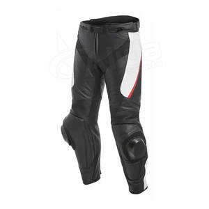 Pantalon en cuir de moto sur mesure pour l'extérieur Design personnalisé OEM pantalon en cuir de course de vélo - Product Image 2