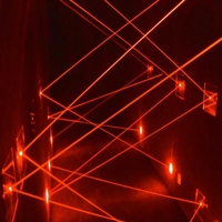 Kit de labyrinthe laser interactif pour escape room, système de sécurité à faisceau rouge avec détecteur de mouvement et alarme, équipement de jeu