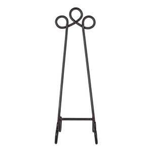 Elegante soporte de placa de hierro negro, estante de hierro puro duradero para utensilios de cocina domésticos, soluciones de organización de almacenamiento y exhibición - Product Image 2