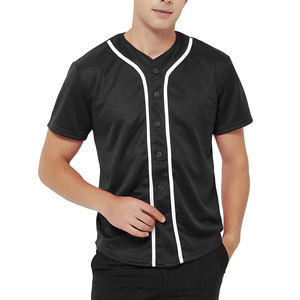 Maillot de baseball tendance de haute qualité, prix de gros, dernier modèle, logo personnalisé, 100% polyester, vêtements de sport personnalisés - Product Image 3