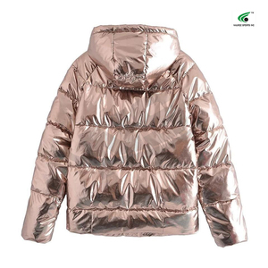 Veste matelassée pour hommes personnalisée OEM vente en gros de conception rembourrée style matelassé léger et durable veste d'hiver en plein air vêtements - Product Image 5
