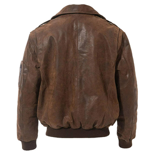 Chaqueta de Cuero para Hombre, Ropa Exterior de Moda Urbana, Diseñada para Brindar Comodidad, Calidez y un Estilo Casual Moderno - Product Image 2