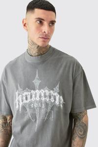 T-shirts unisexe délavés à l'acide 100% coton Style vintage Street Wear Fashion Oversized Blank Print Made in Pakistan Stock disponible - Product Image 3