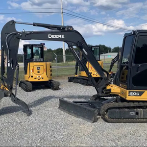Mini excavatrices d'occasion John Dee.re 50G CAB à vendre - Product Image 1
